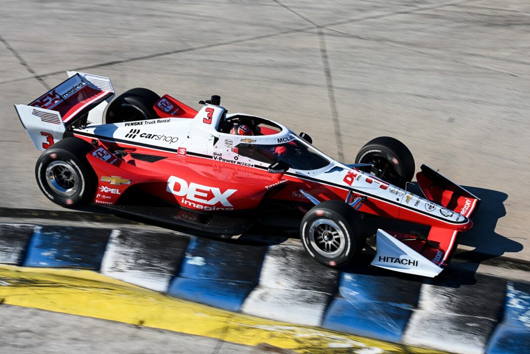 Scott McLaughlin Sebring IndyCar teszt 2022