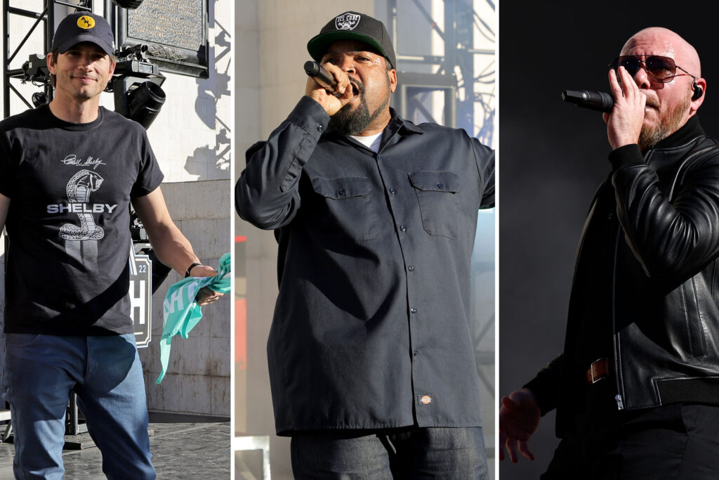 Ashton Kutcher zászlót lengetett, Ice Cube és Pitbull pedig koncertet adott