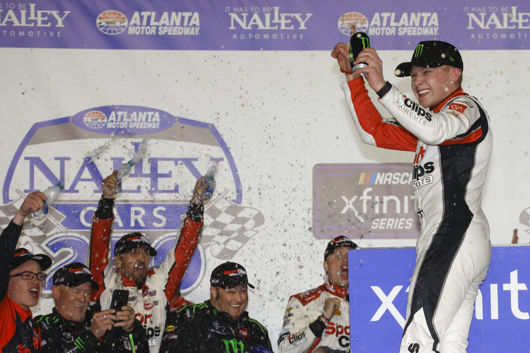 Ty Gibbs nyerte az Xfinity Series atlantai versenyét