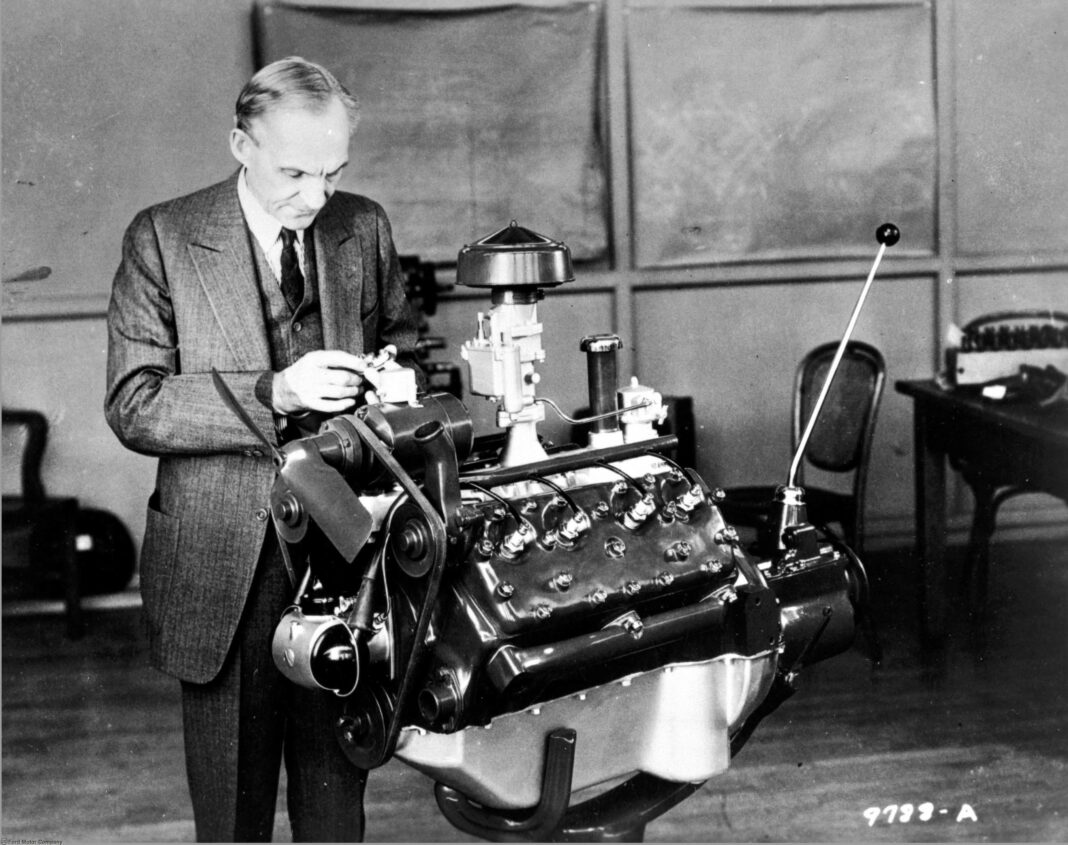Henry Ford és a V8 flathead motor