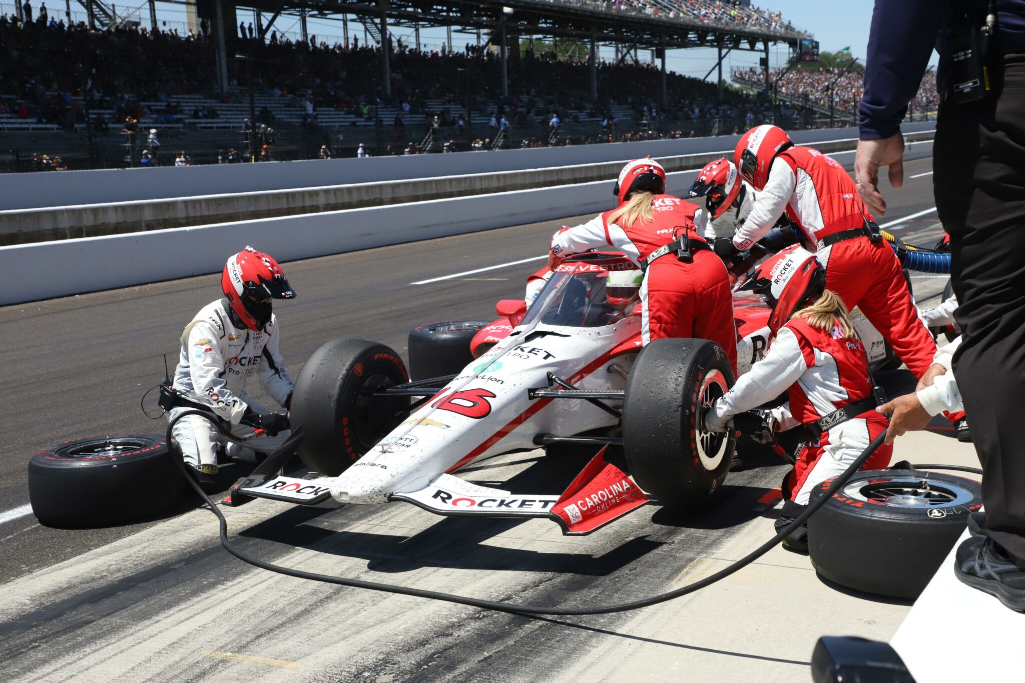 A Paretta Autosport a 2021-es Indy 500-on