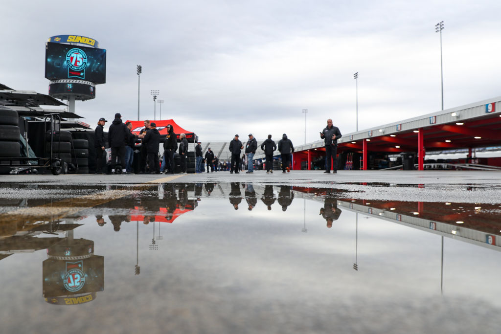 NASCAR TTruck Martinsville 2022 eső