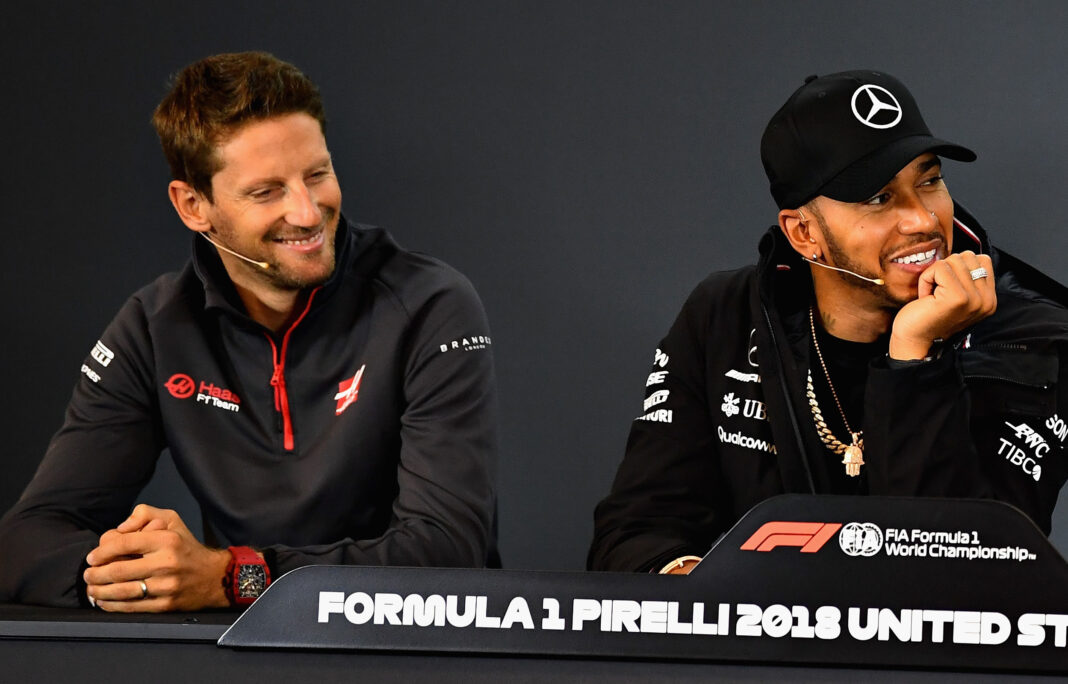 Lewis Hamilton inspirálta Romain Grosjean-t a pride autó vezetésére