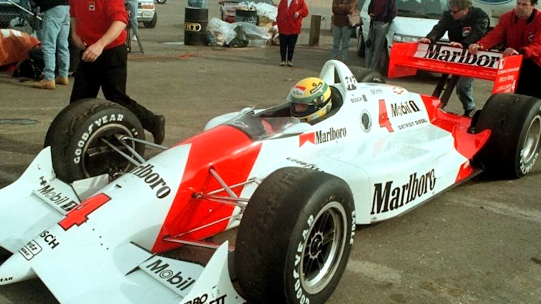 Ayrton Senna IndyCar teszt
