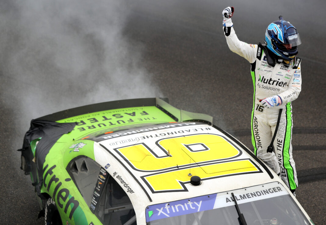 AJ Allmendinger, a NASCAR Xfinity Series Portlandi győztese