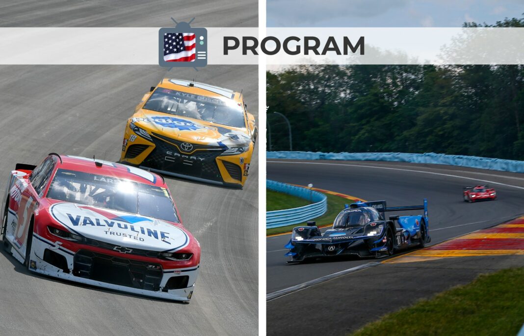NASCAR és IMSA versenyek a hétvégén