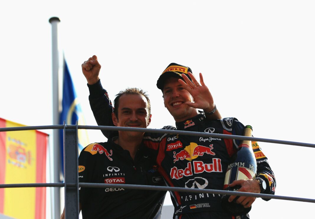 Stefano Sordo és Sebastian Vettel