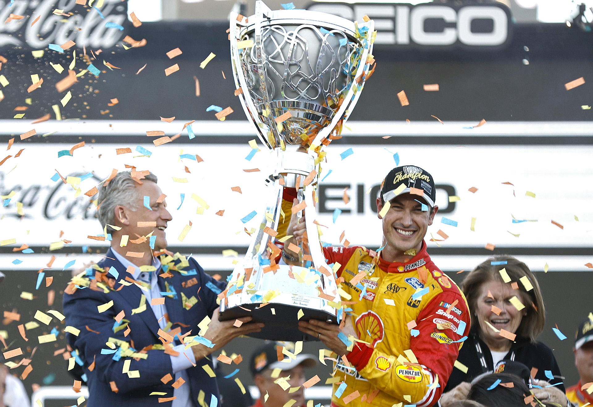 Joey Logano, a NASCAR Cup Series 2022-es bajnoka