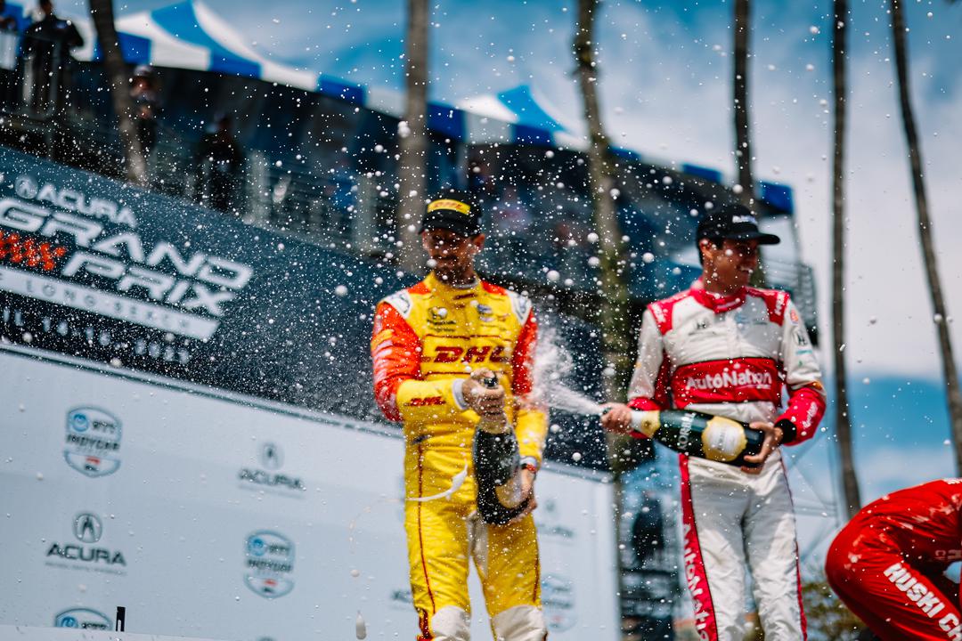 Romain Grosjean and Kyle Kirkwood, Andretti Autosport, IndyCar