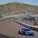 AVONDALE, ARIZONA - MARCH 12: Kyle Larson, driver of the #5 HendrickCars.com Chevrolet, drives during the NASCAR Cup Series United Rentals Work United 500 at Phoenix Raceway on March 12, 2023 in Avondale, Arizona.