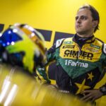 Felipe Massa gets ready for the practice for the Round 6 of the Brazilian Stock Car Series in Goiania, Brazil on August 04, 2018