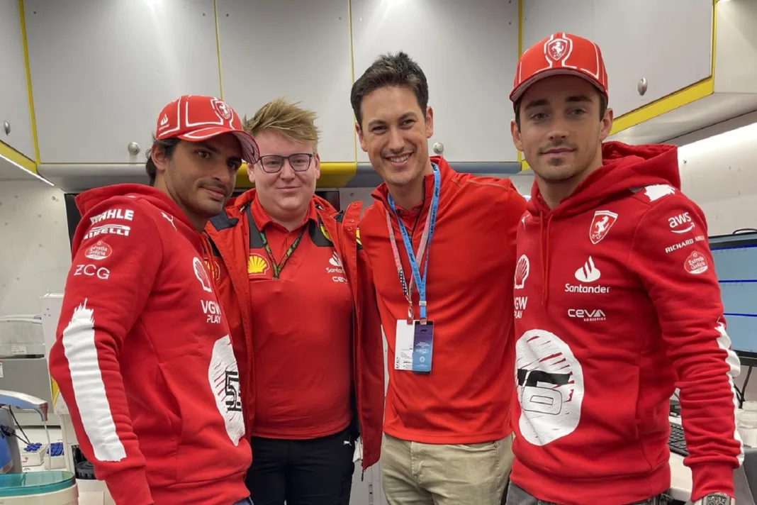 Joey Logano, 2023, Shell, Ferrari, Charles Leclerc, Carlos Sainz