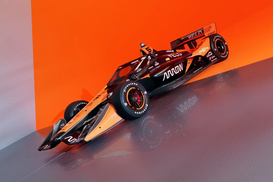 Pato O’Ward, 2024, festés. 5-ös McLaren, IndyCar