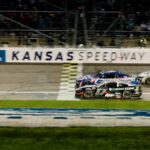 Kyle Larson, Chris Buescher, 2024, Kansas, tavasz, NASCAR Cup