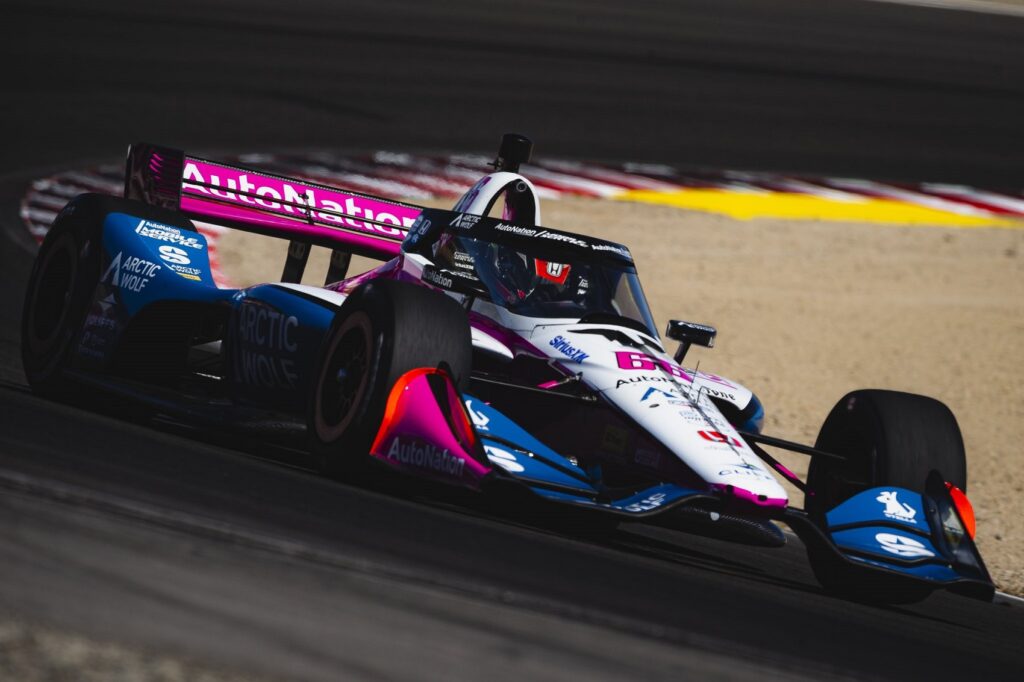 David Malukas, Laguna Seca, 2024, IndyCar