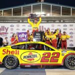 NASCAR Cup Series, Joey Logano, Team Penske, Shell Pennzoil Ford Mustang, Nashville Superspeedway, 2024